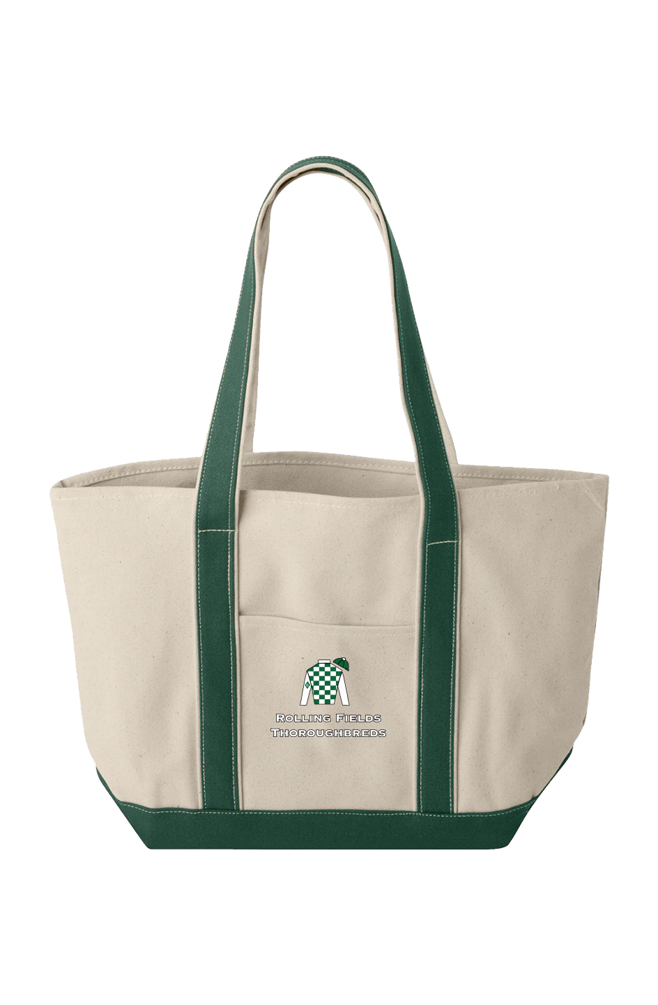 Rolling Fields Thoroughbreds Resort Tote Bag