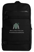 Rolling Fields Thoroughbreds Recycled Strap Backpack