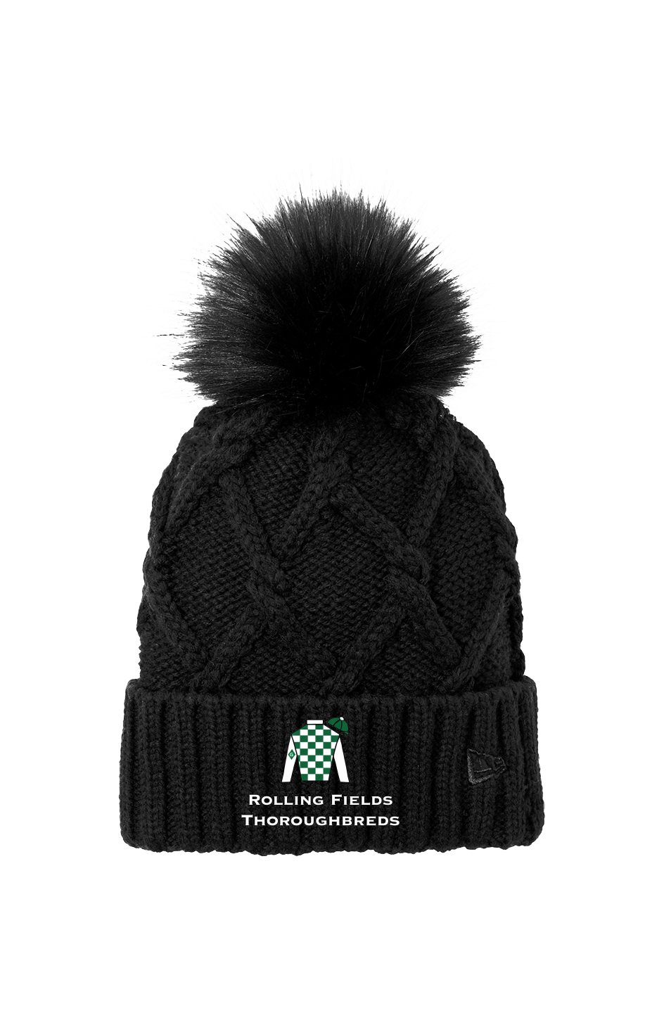 RFT Faux Fur Pom Beanie