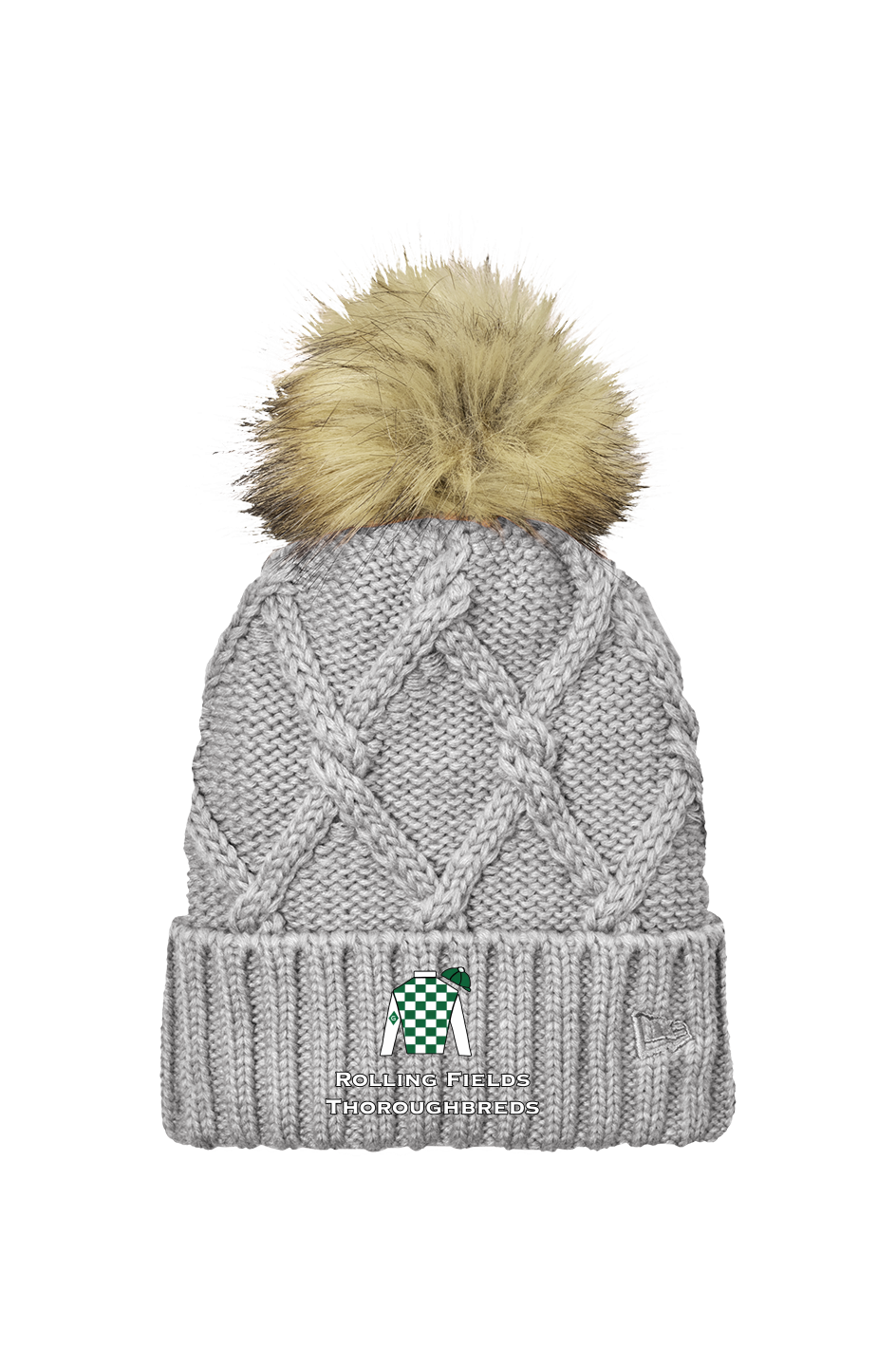 RFT Faux Fur Pom Beanie
