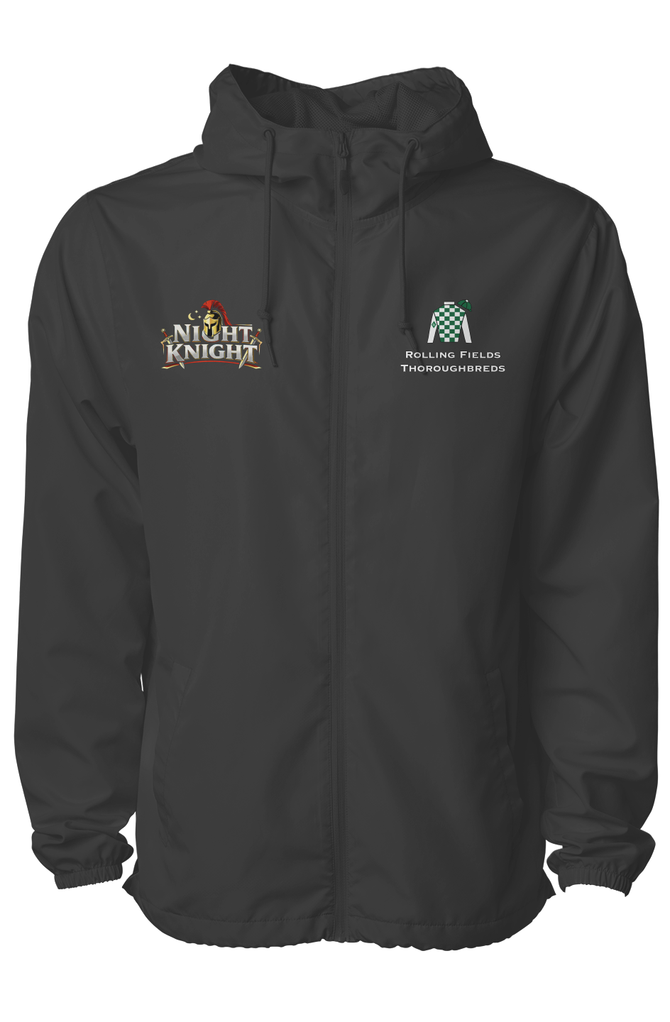Night Knight Water Resistant Lightweight Windbreaker