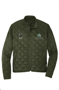 Night Knight Crest Quilted Full-Zip Jacket
