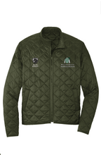 Night Knight Crest Quilted Full-Zip Jacket