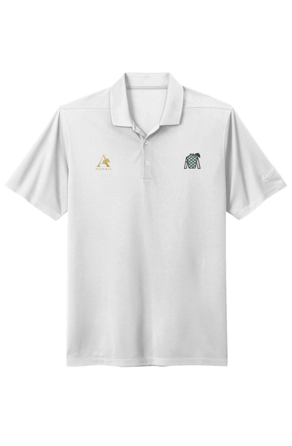 Asteria A Nike Green/White Dri-FIT Micro Pique 2.0 Polo