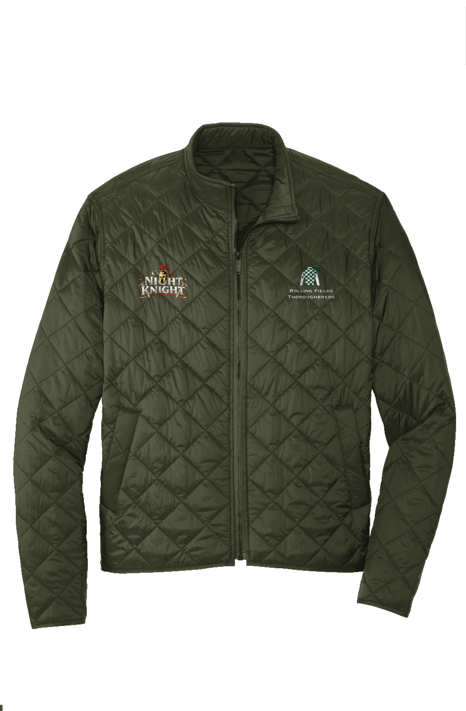 Night Knight Quilted Full-Zip Jacket
