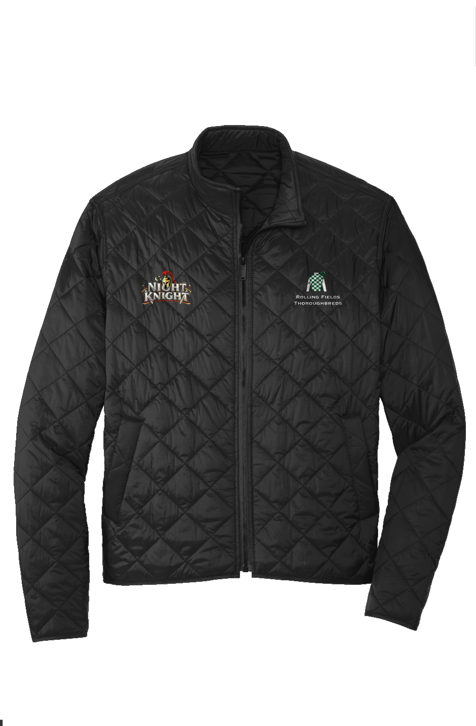 Night Knight Quilted Full-Zip Jacket